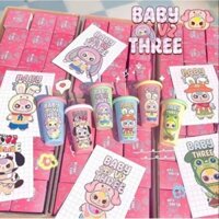 cốc túi mù baby three