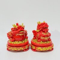 Cóc + Tỳ Hưu Ngậm Tiền Phong Thuỷ Đá Việt Nam