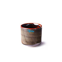 Cốc Uống Nước Chè Men Cánh gián 4.54.5cm - Chén Uống Nước Chè - Chén Trà - Chén Chè - Gốm Sứ Bát Tràng
