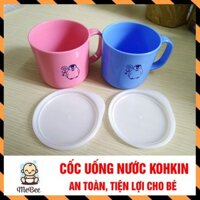 Cốc uống nước có nắp đậy KOHKIN -Hàng nội địa Nhật cho bé