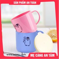 Cốc uống nước có nắp đậy KOHKIN -Hàng nội địa Nhật cho bé