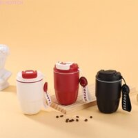 Cốc uống nước kép ECHOTECH, Cốc cà phê bằng thép không gỉ cầm tay Mini, Bình chân không 260ml thời trang đơn giản bền bỉ Văn phòng