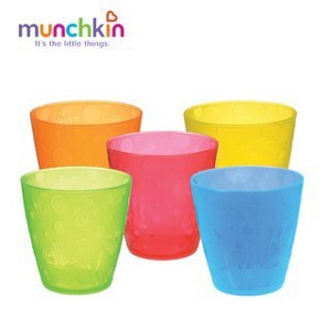 Bộ 5 cốc uống nước chống đổ Munchkin 40300