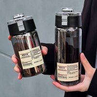 Cốc uống trà và nước tách trà văn phòng cốc pha trà cốc thủy tinh nam cốc nữ học sinh cốc cà phê cầm tay