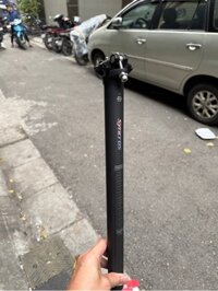Cọc yên xe đạp Carbon Syncros 0 độ