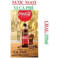 Coca cà phê  chai 390ml