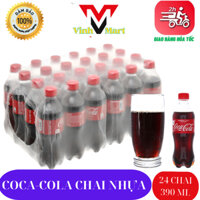 Coca - Cola Chai Nhựa Thùng 24 Chai 390 Ml