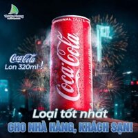 coca-cola lon 320ml ( nguyên thùng)