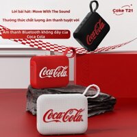 Coca-Cola T21 Loa di động Bluetooth không dây Âm thanh vòm Hoạt động trên Android iOS Windows