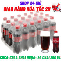 Coca - Cola Thùng 24 Chai 390 Ml