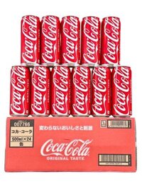 Coca Nhật 500ML Thùng 24 Lon