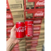 Coca nhí Nhật Bản, 1 thùng có 30 lon x 160ml