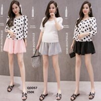 [Coca Shop] Quần bầu voan giả váy 2 lớp mềm mịn