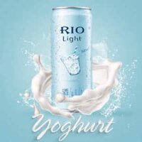 Cocktail Rio Light Yogurt vị sữa chua 3% vol lon 330ml