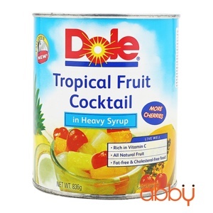 Cocktail trái cây nhiệt đới Dole lon 836g