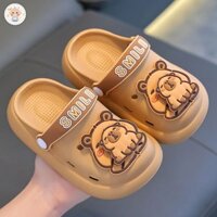 Coco baby Capibala Kids Crocs Mùa hè Dép chống trượt cho bé trai và bé gái