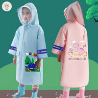 Coco baby Mặt nạ bảo vệ hoạt hình trẻ em Dải phản quang mở rộng túi đi học poncho cho học sinh