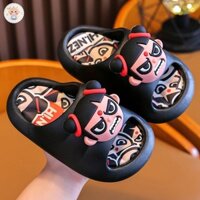 Coco baby Nezha dép trẻ em hoạt hình mùa hè cho bé trai và bé gái Dễ thương chống trượt trong nhà bồn tắm đế mềm