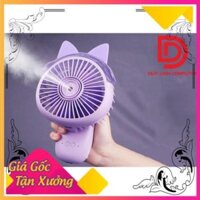 coco.a Quạt cầm tay phun sương mini tích hợp pin sạc dự phòng A99