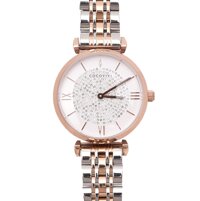 COCOVIVI Women's Wrist Watch Stainless Steel Daily Water Resistant Japanese Quartz Ladies Rose Gold Dress Watches with Mesh Band Leather Strap ...
