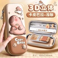 Cod 2024 Thẻ giải nén ba chiều phổ biến 3D Pibala Hộp văn phòng phẩm dành cho sinh viên Hộp đựng bút chì chống nước dễ thương dung tích lớn