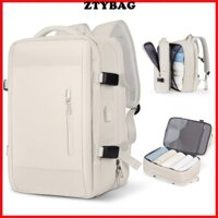 COD 40L Balo du lịch nữ có thể mở rộng balo đựng laptop 16 inch chống nước balo nhiều ngăn để quần áo