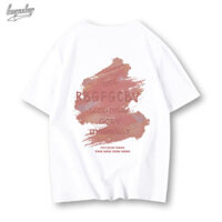 (COD) Áo phông nam trắng BEEYANBUY áo thun basic cổ tròn tay lỡ unisex ulzzang 100% cotton-Y0405