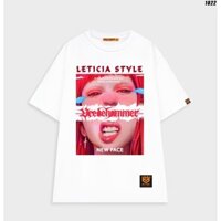 【COD】 Áo phông nữ form rộng tay lỡ LETICIA STYLE 1022 HY KOREA