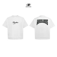 COD- Áo Thun BOXY Plus Angel Bios - BIOS - White- FORM BOXY