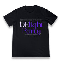 (COD) Áo thun D&E Delight Party Fancon Vietnam ELF Super Junior Donghae Eunhyuk dáng unisex