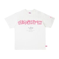 COD - Áo Thun POPPOP BFF ALPHABET TEE WHITE