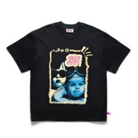 COD - Áo Thun Poppop Kids Photo Print Tee Black