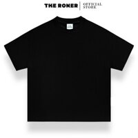 【COD】 Áo thun trơn đen, trắng BOXY THE RONER 100% Cotton Local Brand Unisex