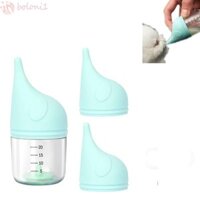 [Cod] Bình sữa cho thú cưng, Núm vú silicon chống cho chó con Bình sữa uống, Thiết kế nắp có thể tháo rời chịu nhiệt độ cao Bộ dụng cụ cho chó ăn bình sữa chống trượt