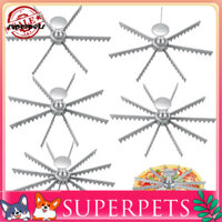 Cod  Bộ dụng cụ cắt bánh ngọt Bộ cắt bánh ngọt bằng nhôm cao cấp dành cho các phần hoàn hảo Lý tưởng cho bánh phô mai Pizza và hơn thế nữa Dụng cụ làm bánh với 5 / 6 / 7 / 8 / 10 / 12 lát Bộ chia dễ dàng