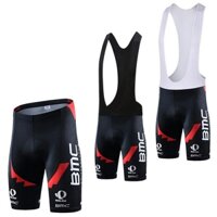 [Cod] Còn hàng 2022 Quần short đi xe đạp BMC ngoài trời có đệm 9D Quần yếm xe đạp Quần đi xe đạp mùa hè màu đen Quần short xe đạp