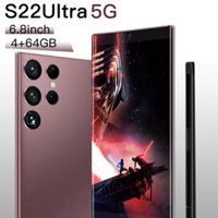 COD điện Thoại Di động Chính Hãng 100% S22 Ultra 6.8inch Full HD Hỗ Trợ 2 Thông Minh SIM 4G/5G Android Chơi Game