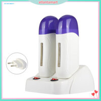 Cod| Double Base Depilatory Body Arm Leg Hair Remover Wax Heater Warmer Machine