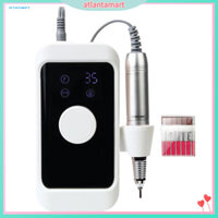Cod| Dụng cụ định hình móng tay Bộ mũi khoan móng tay điện chuyên nghiệp với 6 bit Usb có thể sạc lại để làm móng tay Dụng cụ nghệ thuật làm móng tay tốc độ cao cho Gel Acrylic Ba Lan Da chết