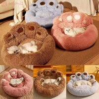 [Cod] Ghế Sofa cho thú cưng Bear Paw, Giường Sofa cho chó cưng thoải mái, Phụ kiện thú cưng Giỏ đựng đồ ngủ cho chó sang trọng mềm mại trong nhà