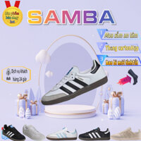 COD-Giày Adidas Samba OG Trắng Đen B75806 BNIB Giày Adidas Nam Và Nữ Chính Hãng 100%