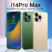 [COD]  I14 Promax điện Thoại Di động Ban đầu Mới Ra 4+64GB 6.8Inch Không Thấm Nước điện Thoại Di động 1k