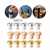 [Cod] Nắp Đậy 20 Cái/Lô Đồ Dùng Nhà Bếp Bia Soda Cork Cao Su Chai Chai T Loại Nút Bar Tool
