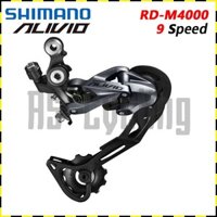 [Cod & Ready] Shimano Alivio RD-M4000 9 Speed MTB Shadow Derailleur phía sau 27 / 9 Speed M4000 RD