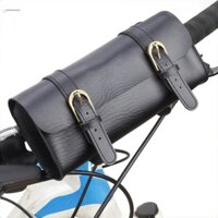 Cod Retro Xe Đạp Đuôi Túi Da PU Đi Xe Đạp Túi Yên Xe Túi Phía Sau Pannier Cá Tính Đi Xe Đạp Vintage Túi Mới
