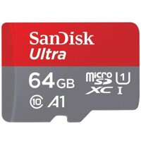 ♥COD + Thẻ Nhớ SanDisk Micro SD Chính Hãng 100% Thẻ Nhớ 16GB 32GB 64GB 128GB MicroSD Max 80 Mét/giây Uitra C10 TF Card C4 8G Cartao De Memoria