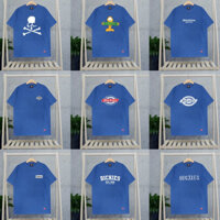 (COD) Tshirt D.I.C.K.I.E.S - Áo thun nam nữ - màu xanh coban