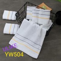 Cod ULIKE HANG TOWEL TRẮNG 3 DÂY CANON FACE TOWEL (12 CÁI MỖI GÓI)