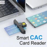 Cod USB-C IC Đầu Đọc Thẻ Thông Minh Cho Thẻ Ngân Hàng Thẻ ID Di Động Type-C Thẻ SIM Adapter Cho Điện Thoại Laptop PC Filing Ts CAC Mới
