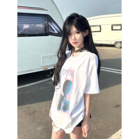 COD✅ (Vận chuyển 24 giờ)TR Áo thun cotton 100% , cổ tròn trắng tay ngắn áo phông-J0436
